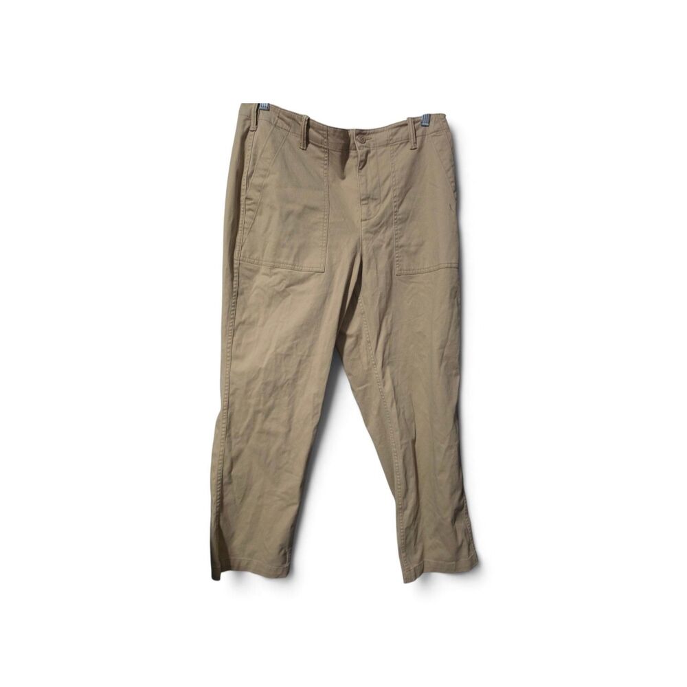 Lands' End Women's Pants Size 14P Beige
